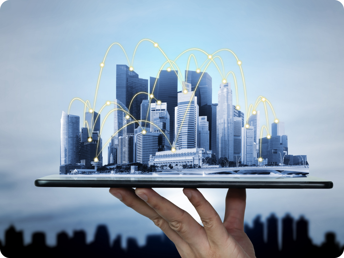 Real Estate industry showcasing AI voice automation technology and business solutions